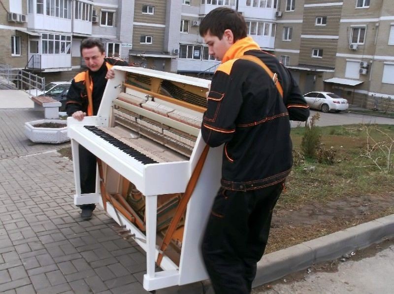 Перевозка пианино и рояля в Новотроицке — цена от 837 руб., грузчики, упаковка — Мастер24